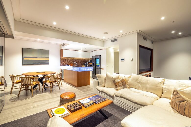 Apartamento en Viaduct Harbour con vistas al horizonte y al puerto deportivo - Auckland, Nueva Zelanda
