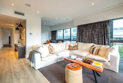 Apartamento en Viaduct Harbour con vistas al horizonte y al puerto deportivo - Auckland, Nueva Zelanda