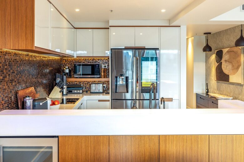 Apartamento en Viaduct Harbour con vistas al horizonte y al puerto deportivo - Auckland, Nueva Zelanda
