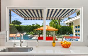 A Desert Modern Stay Centered Around Poolside Mountain Views - Palm Springs, California