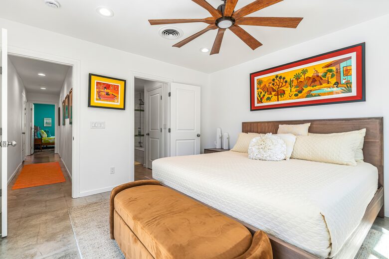 A Desert Modern Stay Centered Around Poolside Mountain Views - Palm Springs, California