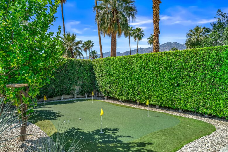 A Desert Modern Stay Centered Around Poolside Mountain Views - Palm Springs, California
