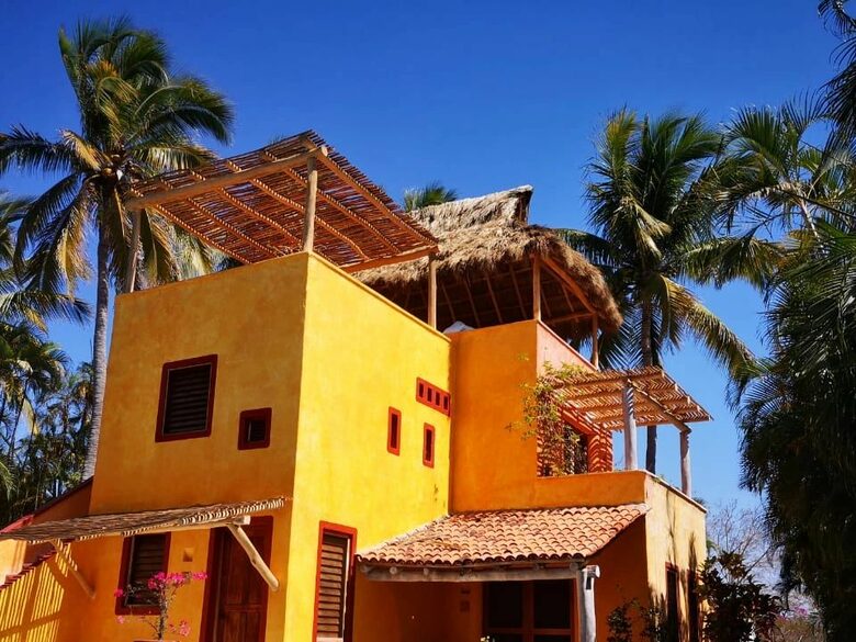 Casa Sombras Careyes | Une villa avec piscine et cour privée à Careyes - Costa Careyes, Mexique