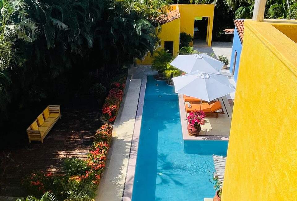 Casa Sombras Careyes | Une villa avec piscine et cour privée à Careyes - Costa Careyes, Mexique