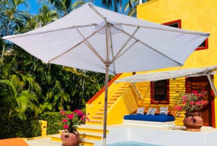 Casa Sombras Careyes | Une villa avec piscine et cour privée à Careyes - Costa Careyes, Mexique