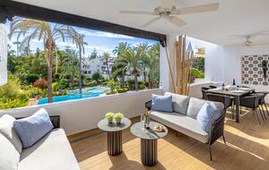 Sophisticated South-Facing Retreat in Puente Romano - Marbella, Spain