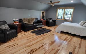 Open loft with extra full size bed