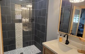 Master bedroom shower