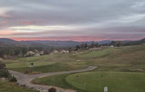 On the 18th Tee at Owl’s Nest | White Mountain Horizon - Campton, New Hampshire