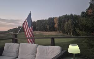 On the 18th Tee at Owl’s Nest | White Mountain Horizon - Campton, New Hampshire
