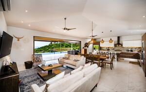Main Living Interior and Pool Deck