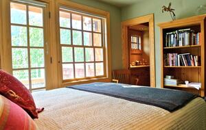 Second floor guest room with ensuite bath.