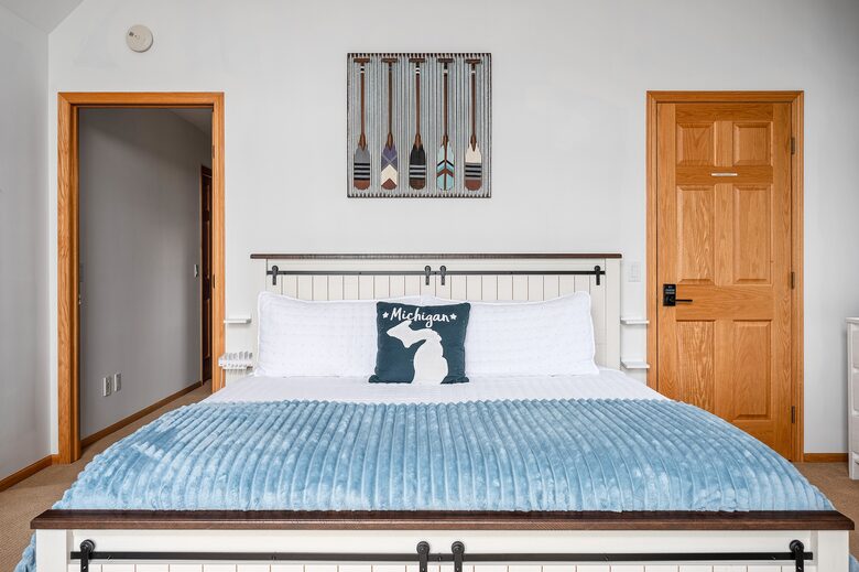 Upstairs king bedroom