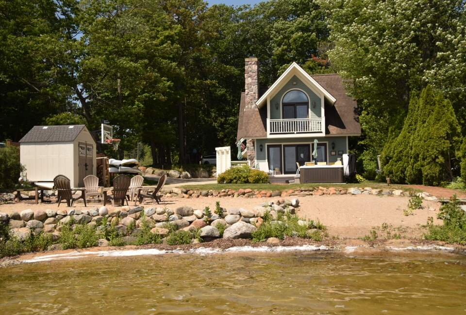 Sandy Beach with Firepit