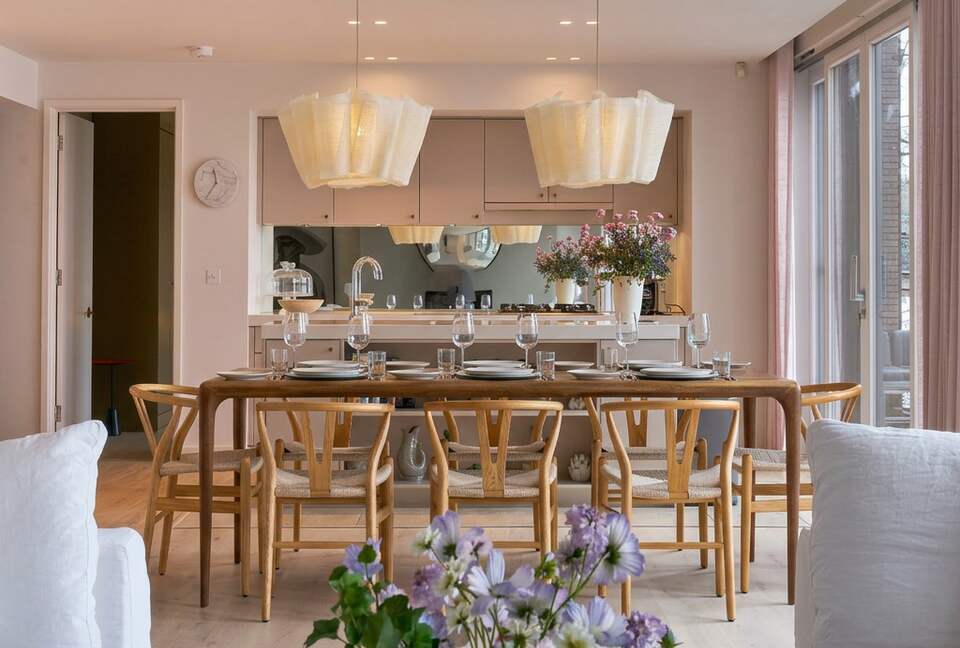 Dining Room / Kitchen view