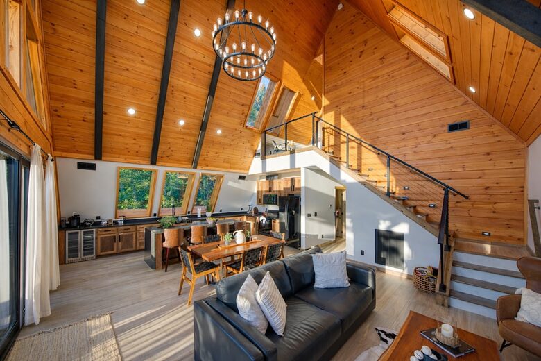 Contemporary A-Frame Retreat in the Great Smoky Mountains - Sevierville, Tennessee