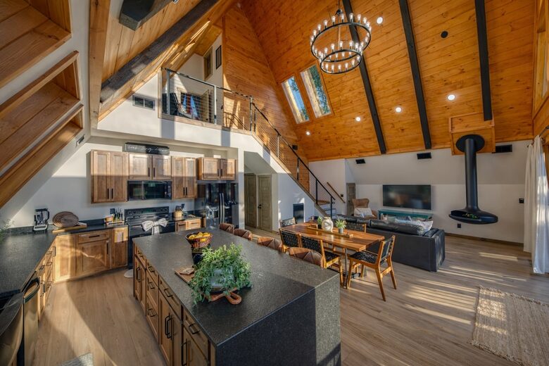 Contemporary A-Frame Retreat in the Great Smoky Mountains - Sevierville, Tennessee