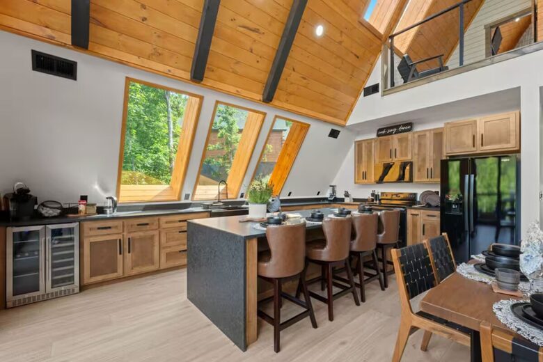 Contemporary A-Frame Retreat in the Great Smoky Mountains - Sevierville, Tennessee