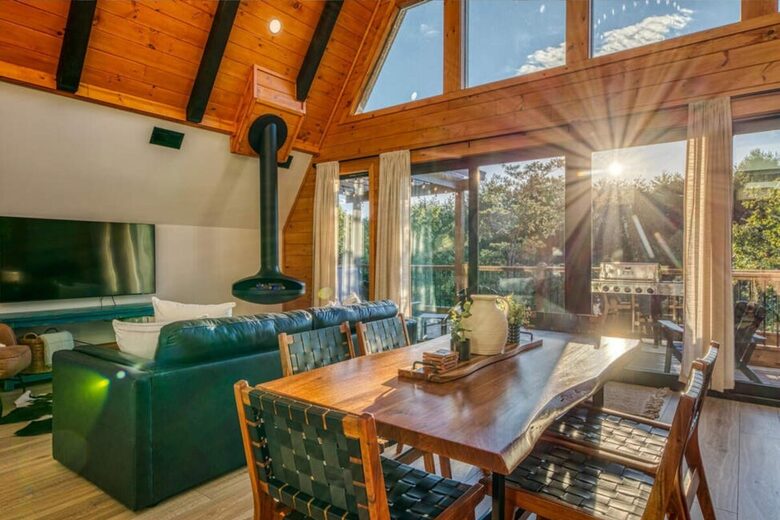 Contemporary A-Frame Retreat in the Great Smoky Mountains - Sevierville, Tennessee