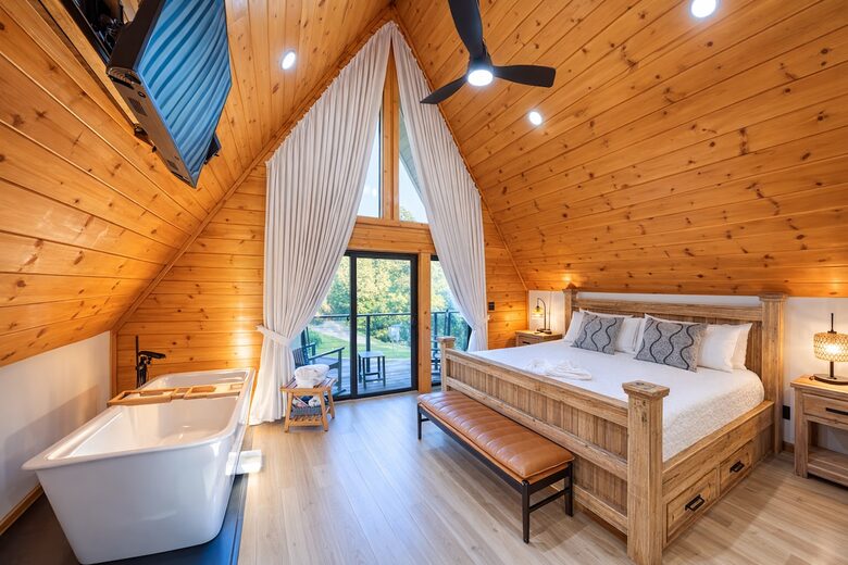 Contemporary A-Frame Retreat in the Great Smoky Mountains - Sevierville, Tennessee