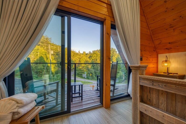 Contemporary A-Frame Retreat in the Great Smoky Mountains - Sevierville, Tennessee