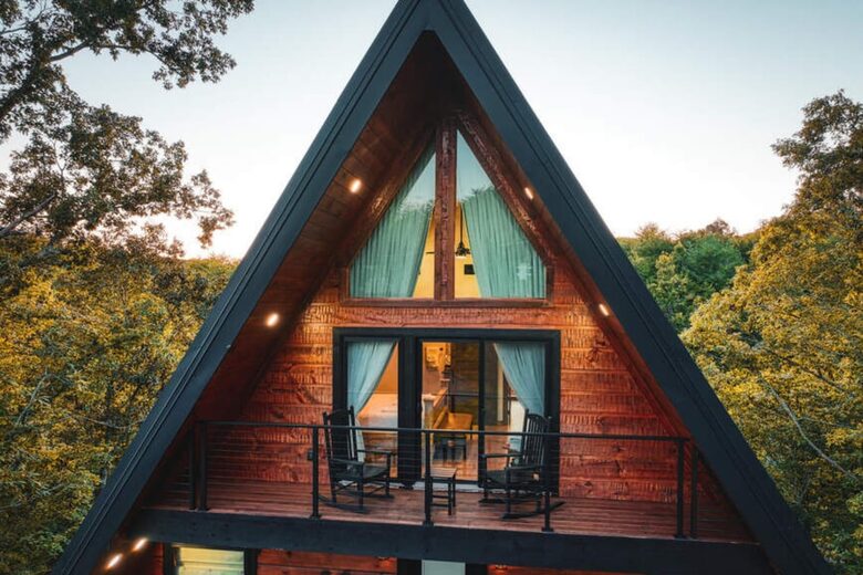 Contemporary A-Frame Retreat in the Great Smoky Mountains - Sevierville, Tennessee