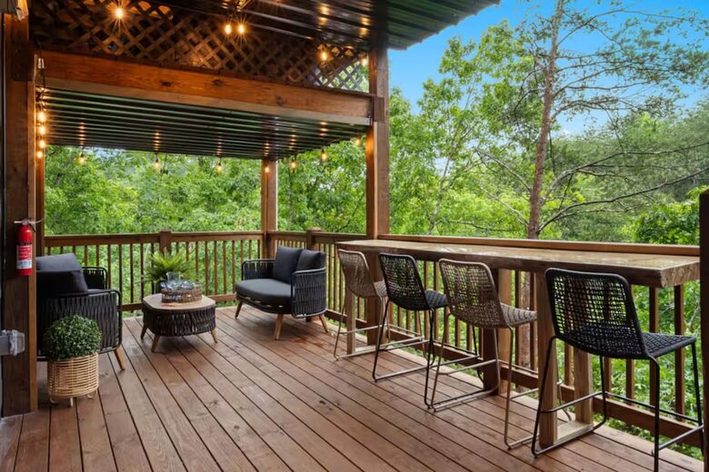 Contemporary A-Frame Retreat in the Great Smoky Mountains - Sevierville, Tennessee