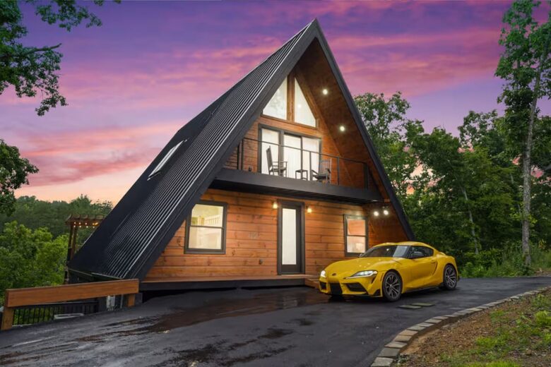 Contemporary A-Frame Retreat in the Great Smoky Mountains - Sevierville, Tennessee