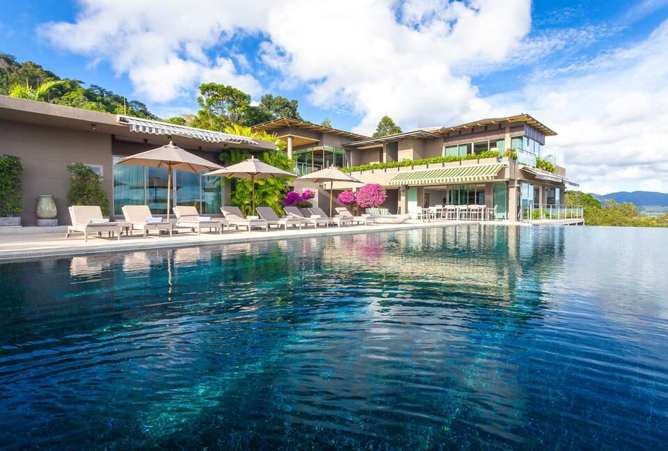 Panoramic Phuket Hillside Estate with Infinity Pool - Thalang, Thailand