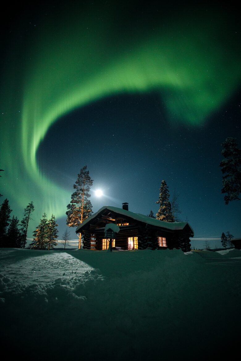 A Refined Aurora Retreat Above the Arctic Circle - Levi, Finland