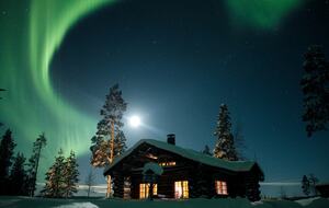 A Refined Aurora Retreat Above the Arctic Circle - Levi, Finland