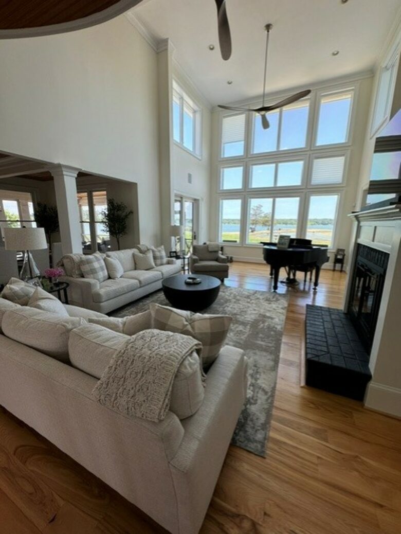 Grand Waterfront Estate with Pool, Dock & Panoramic Views - White Stone, Virginia
