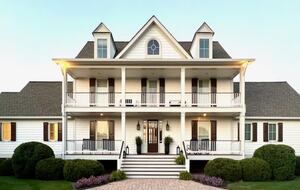 Grand Waterfront Estate with Pool, Dock & Panoramic Views - White Stone, Virginia