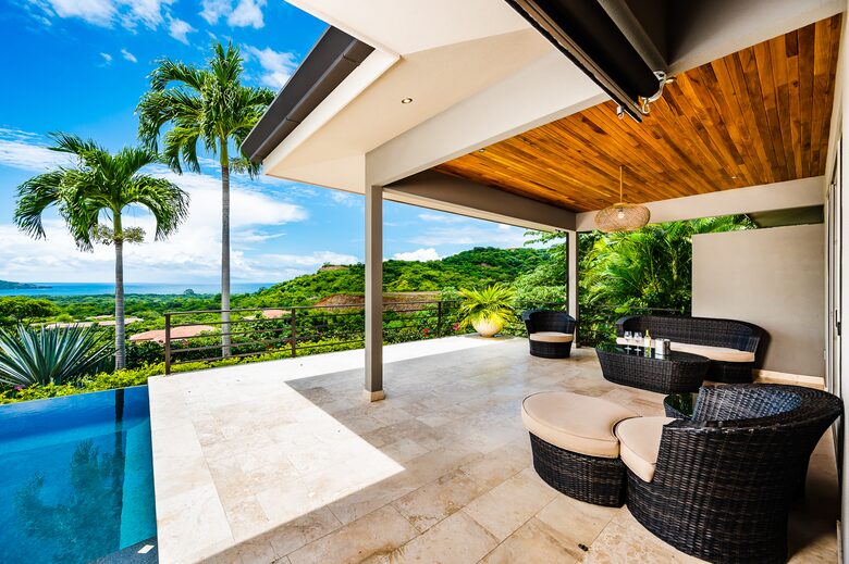 Deck in front of Master view
