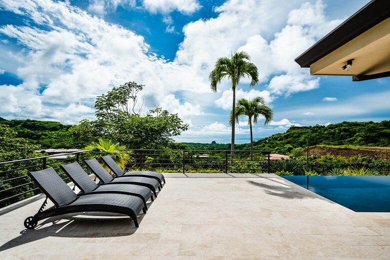 Looking out from South side of Patio