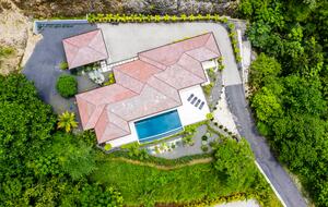Aerial of Casa Cascada Pacifica