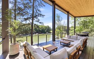 Lake Lanier Modern Lakefront | Private Dock & Fire Pit - Dawsonville, Georgia