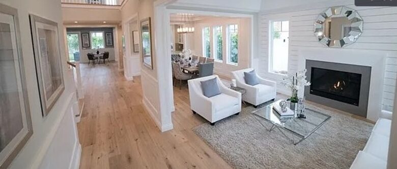 Main hallway from front door