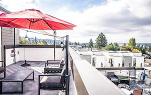 Modern West Seattle Townhome with Rooftop Views - Seattle, Washington