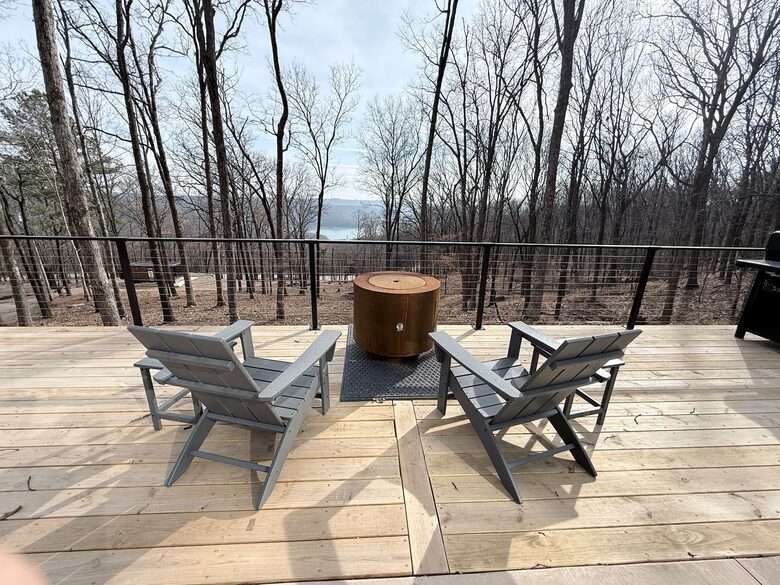 Luxury Lake View Sauna Retreat on the Boston Scenic Loop - Mountainburg, Arkansas