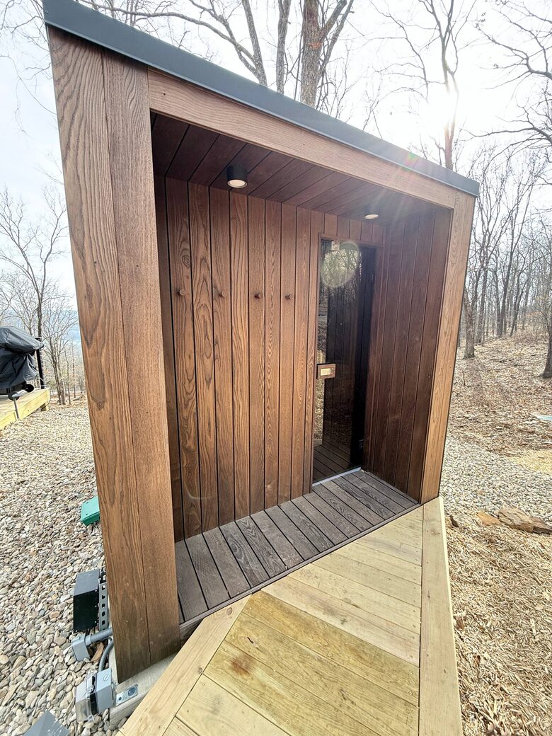 Luxury Lake View Sauna Retreat on the Boston Scenic Loop - Mountainburg, Arkansas