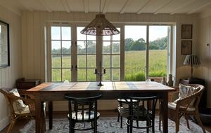 Dining table for 8 with stunning country views