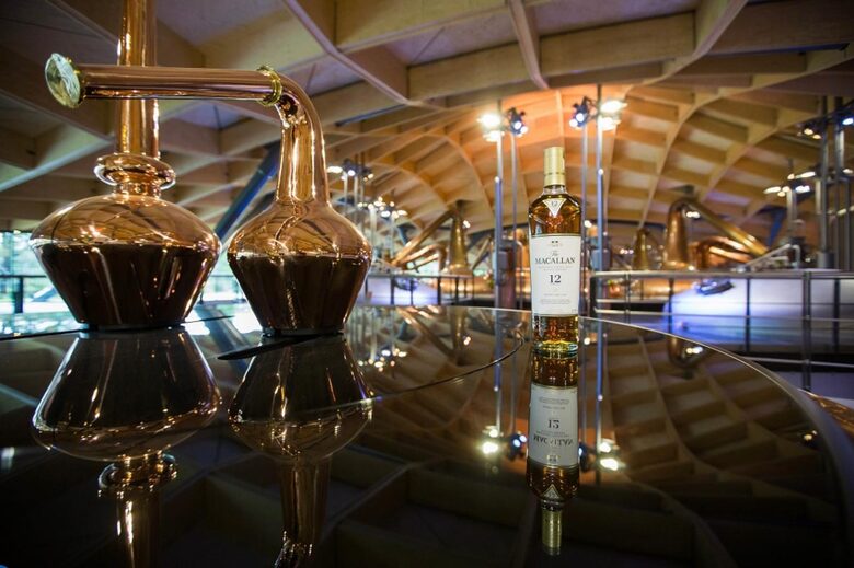 World famous Macallan Distillery.
