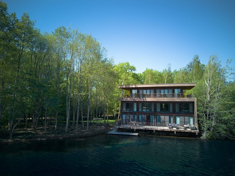 Atalaya House view from water