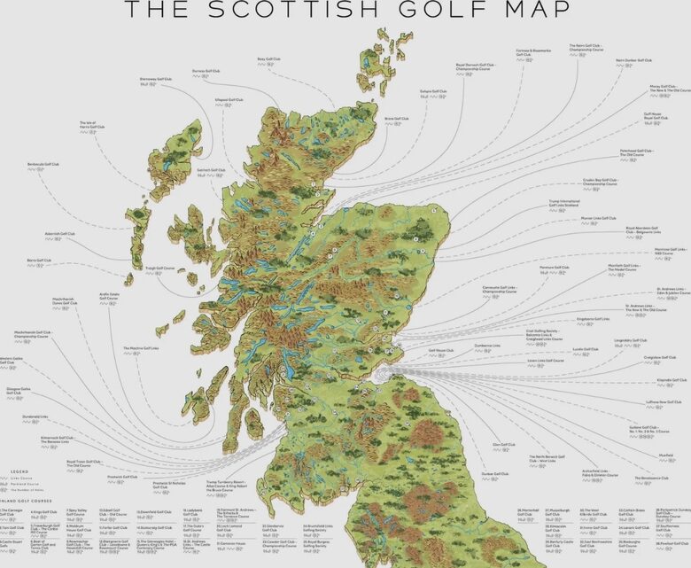 Numerous Links Golf courses nearby