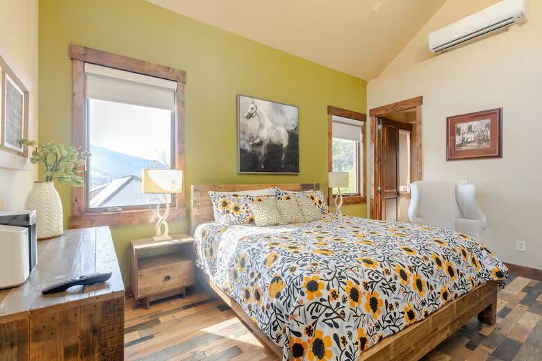King Bedroom with 65" HDTV