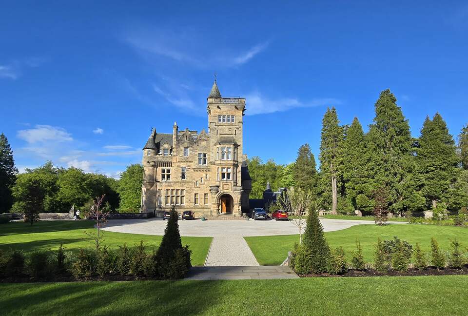 Front of castle