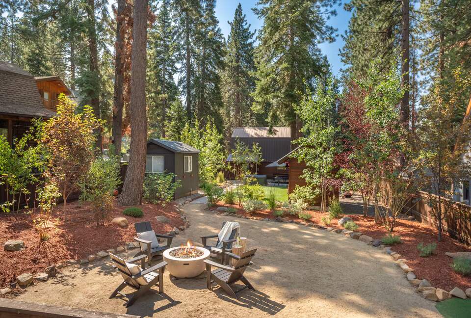 Restored Lake Tahoe Cabin on Brockway Golf Course - Tahoe Vista, California