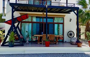 Veranda und Essbereich