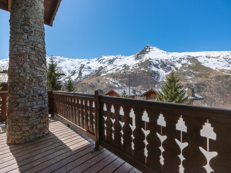 A Three Valleys Chalet with Sauna and Views - Moûtiers, France